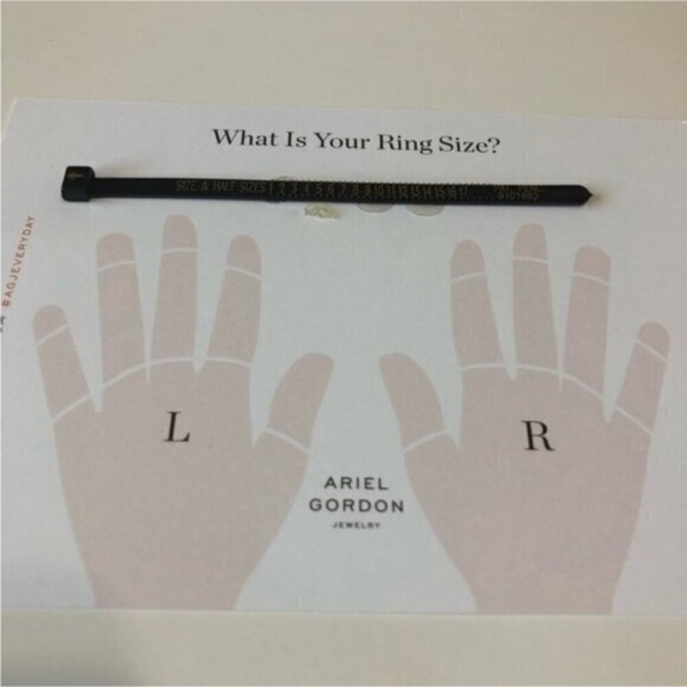 Ariel Gordon Jewelry Ring Sizer